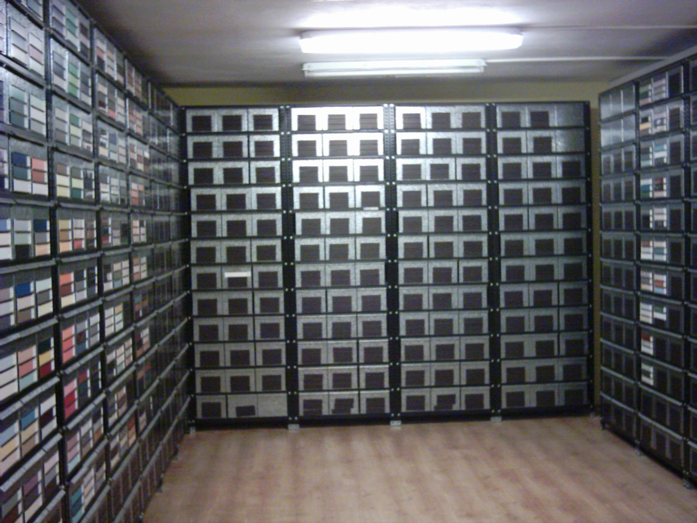 estanterias cajones metalicos